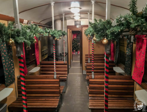 feldíszített vonat