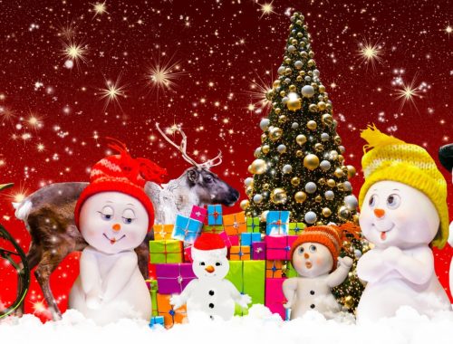 karácsonyi festmény