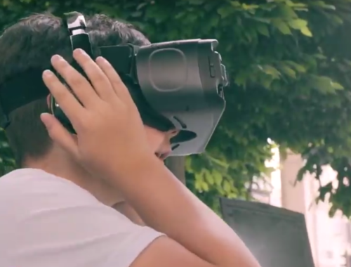 VR felszerelés, gyerek