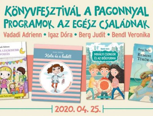 online könyvfesztivál - Pagony