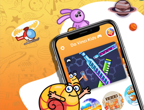 Da Vinci Kids oktatási applikáció
