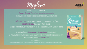 Életünk mellékszereplői - online könyvbemutató