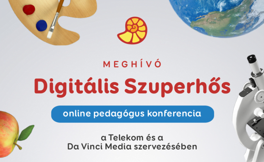 Digitális Szuperhős online pedagógus konferencia