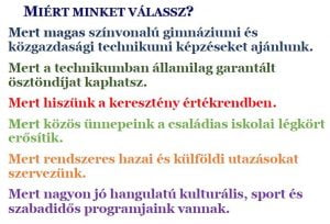 Leövey Klára Görögkatolikus Gimnázium és Technikum - miért