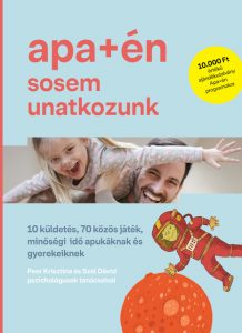 Apa+Én sosem unatkozunk könyvborító