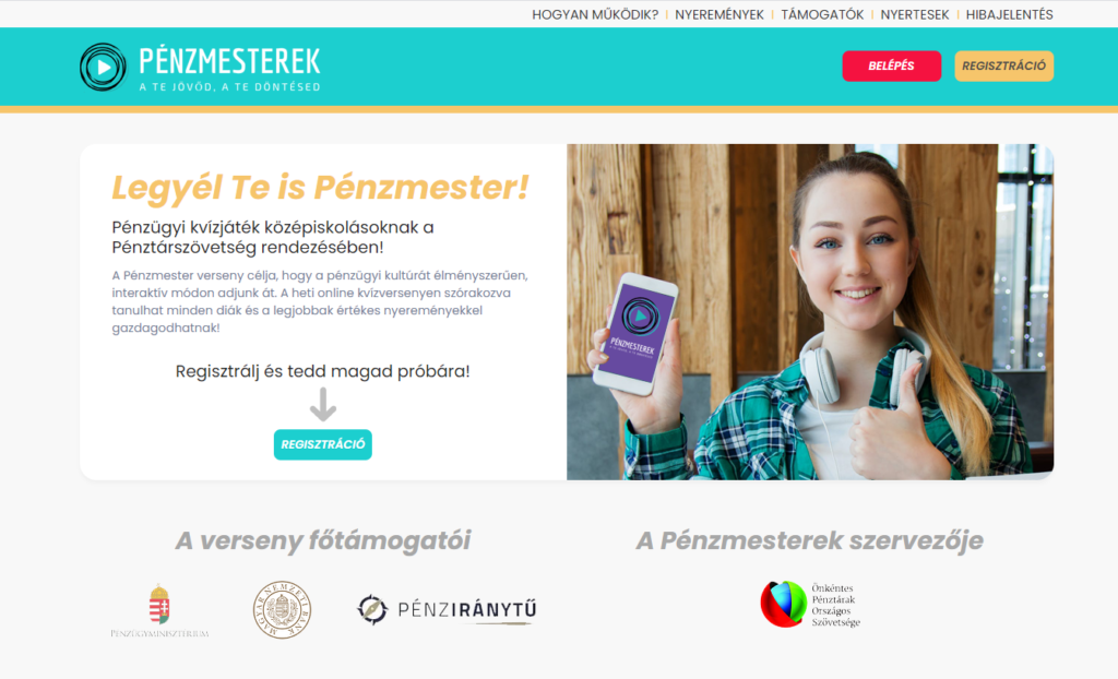 Pénzmesterek vetélkedő