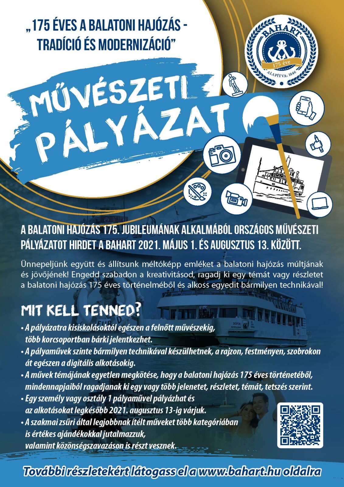 BAHART MŰVÉSZETI PÁLYÁZAT