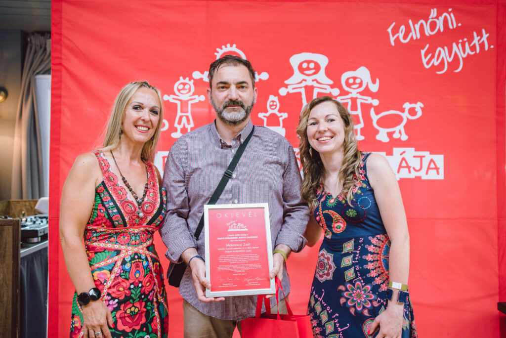 BOLDOG GYERMEKEKÉRT, BOLDOG CSALÁDOKÉRT DÍJ - Makranczi Zsolt