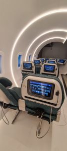 Álmok Álmodói - repülőgép fedélzet