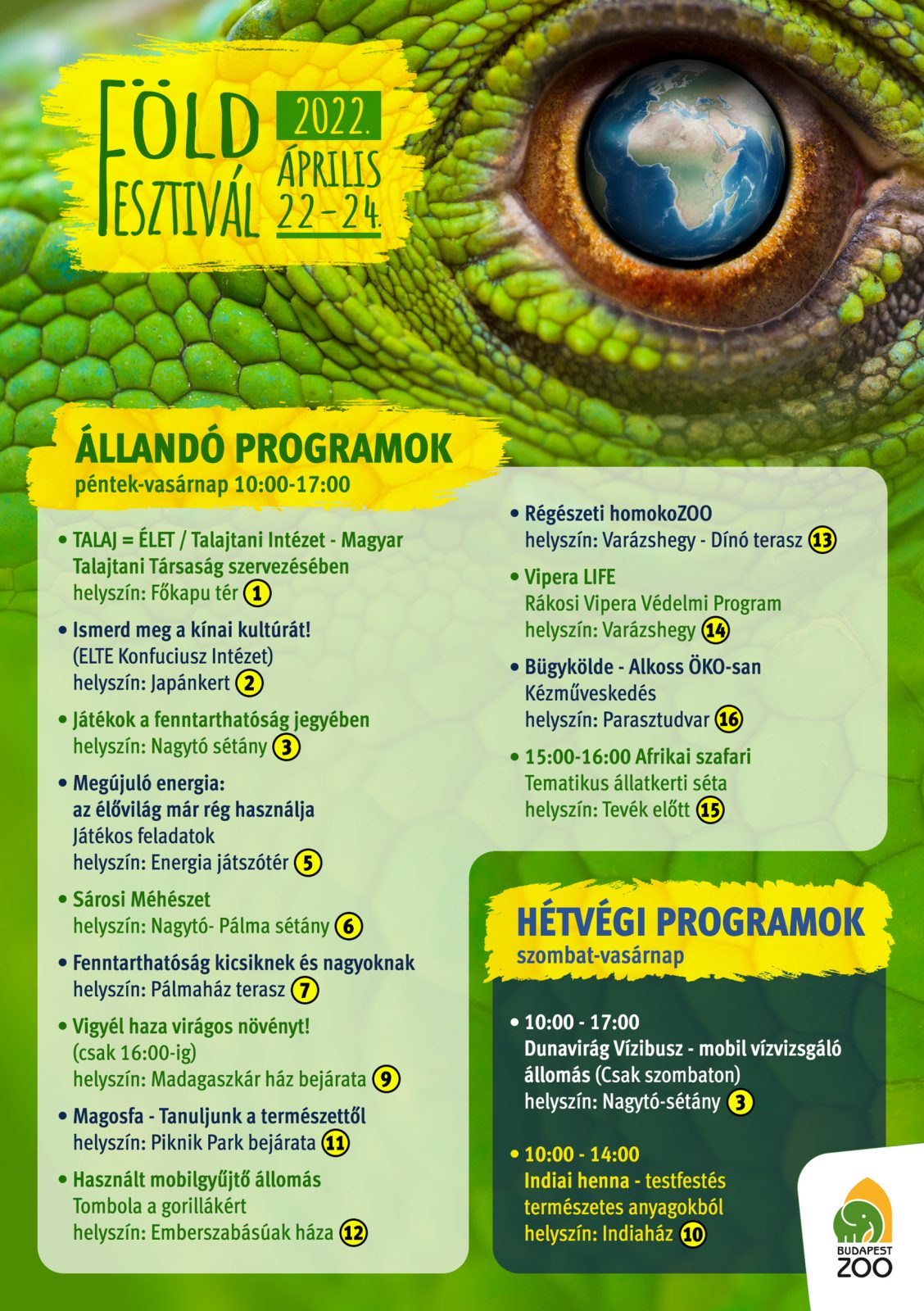 Zöld Föld Fesztivál az Állatkertben