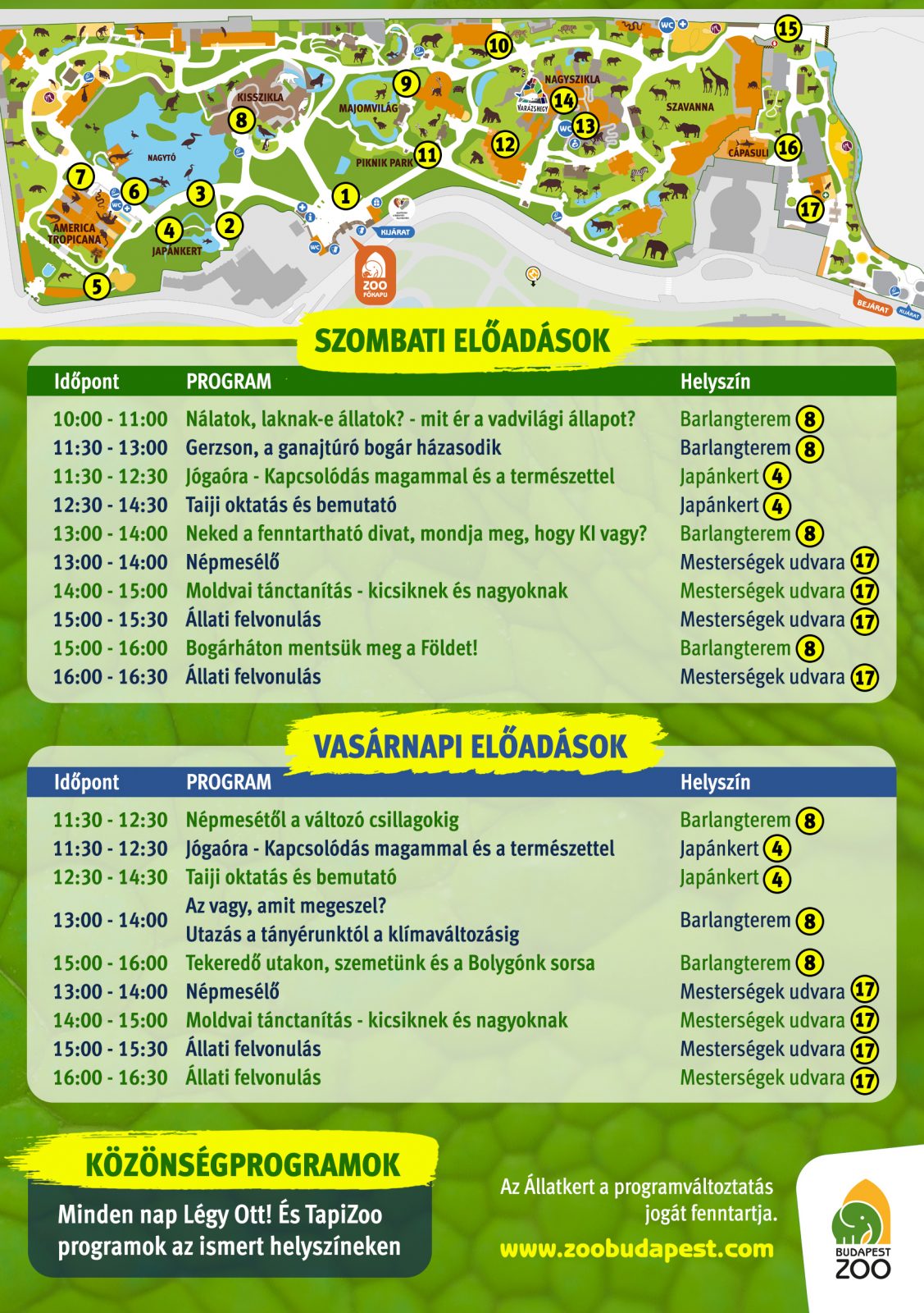 Zöld Föld Fesztivál az Állatkertben