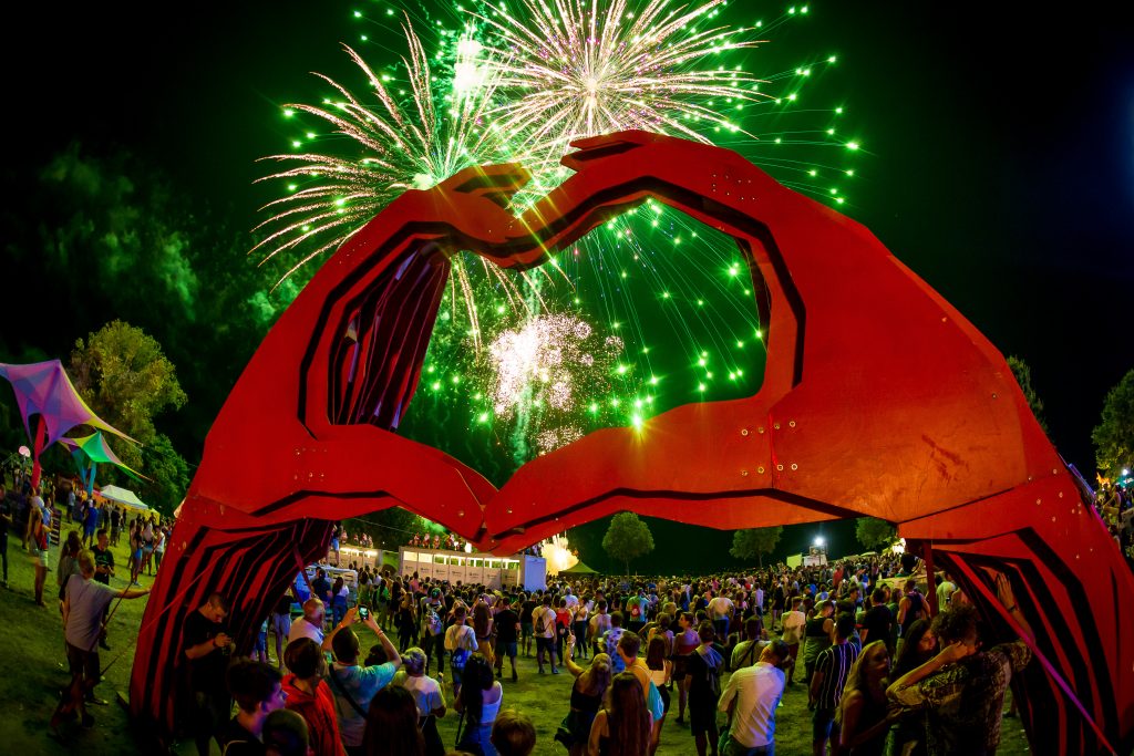 Strand Fesztivál tűzijáték