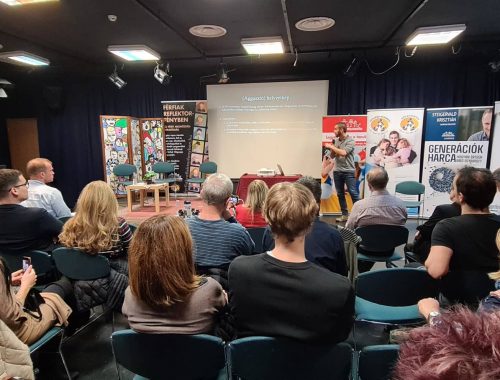 Férfiak reflektorfényben konferencia