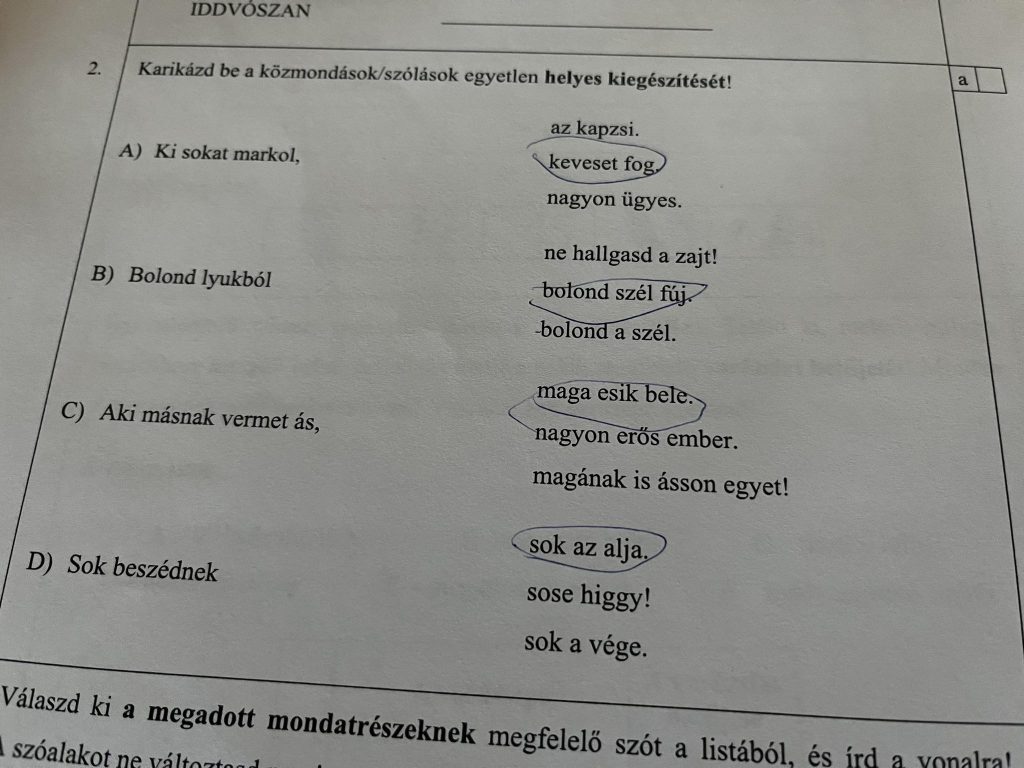 magyar felvételi előkészítő