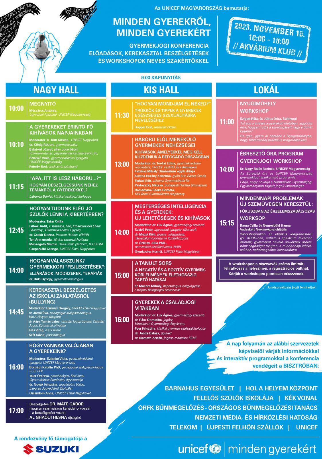 UNICEF Gyermekjogi Konferencia