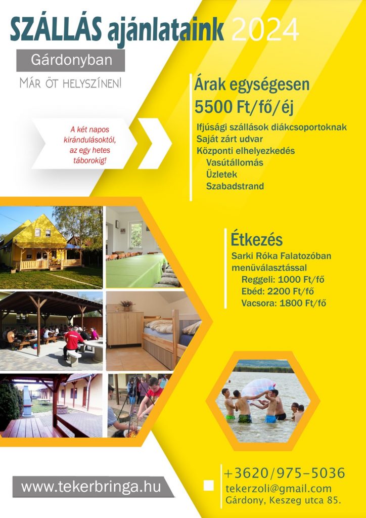 Aktív, sportos osztálykirándulások, egynapos bringa- és vízitúrák, táborok a TekerBringa csapatával