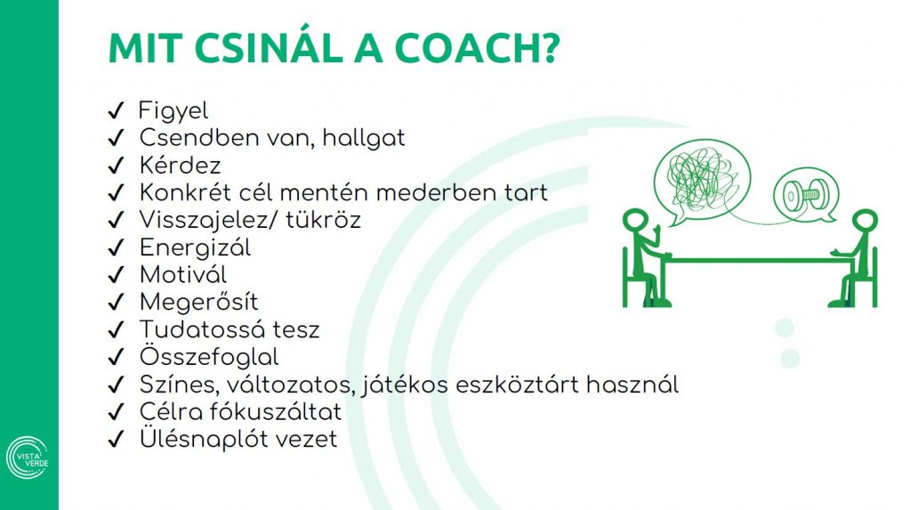 Vista Verde life coach képzés tanári kedvezménnyel