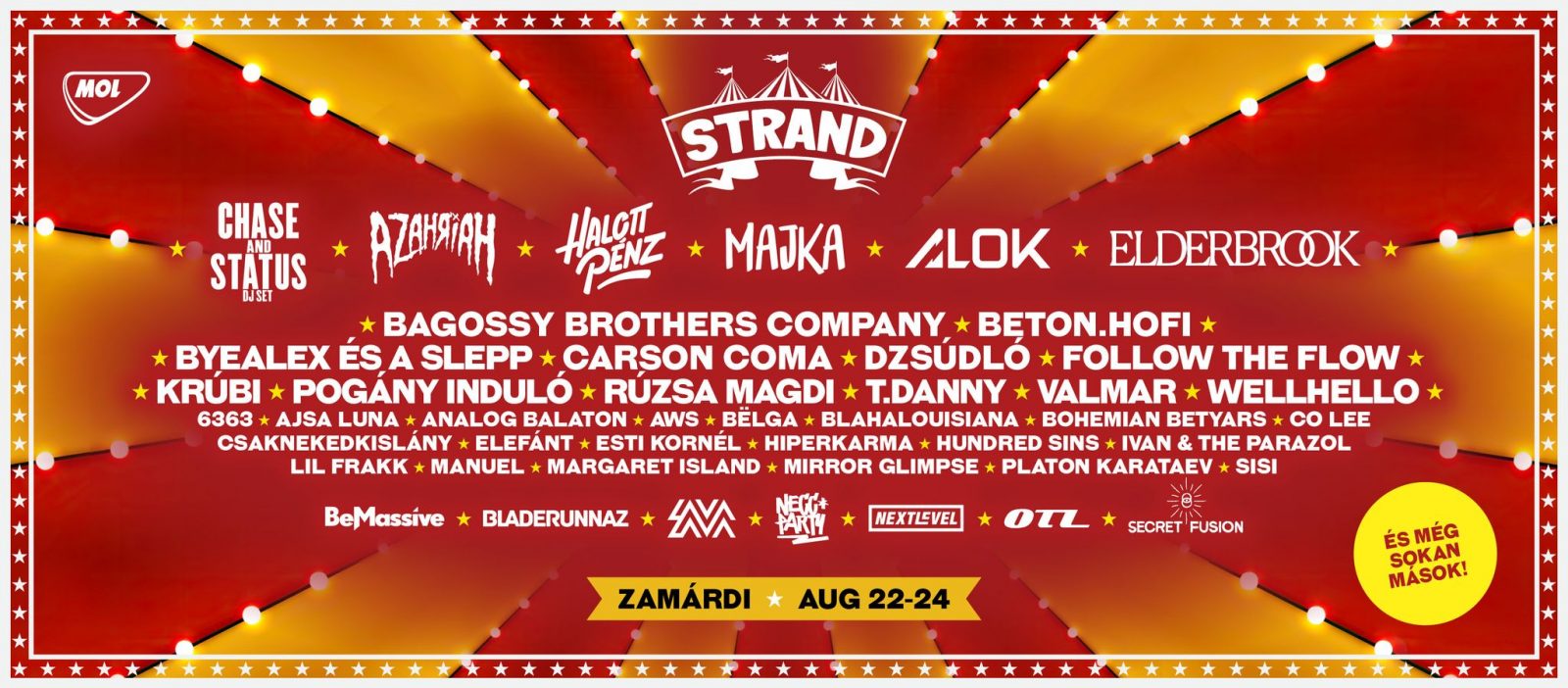Teljes a STRAND Fesztivál programja