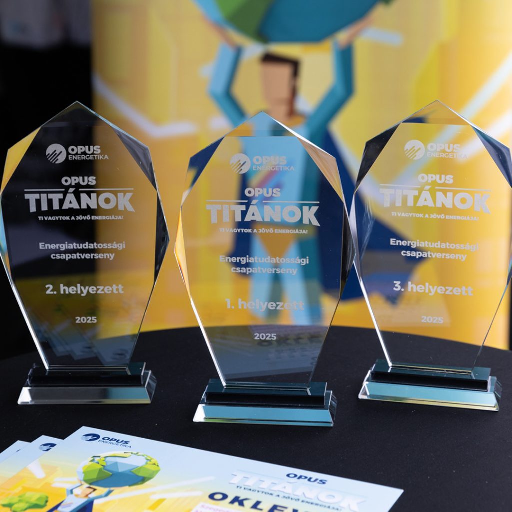 Negyedszer is OPUS TITÁNOK: országos energiatudatossági csapatverseny középiskolásoknak - felsőoktatási ösztöndíj a legjobbaknak