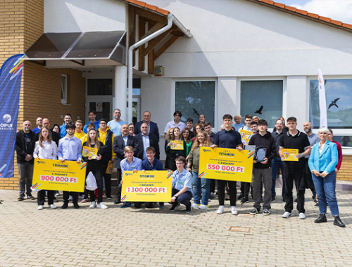 TI VAGYTOK A JÖVŐ ENERGIÁJA! – Már harmadszor versenyezhetnek középiskolások értékes nyereményekért az OPUS TITÁNOK versenysorozaton