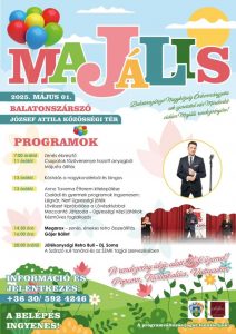 Május 1-i programok 2025-ben: országos és budapesti majáliskörkép