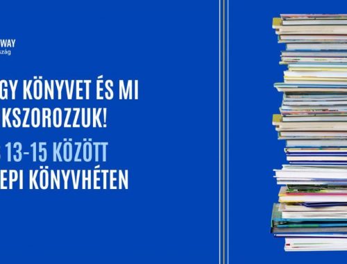Könyvgyűjtő akció az Ünnepi Könyvhéten a United Way Magyarország és a Book24 szervezésében