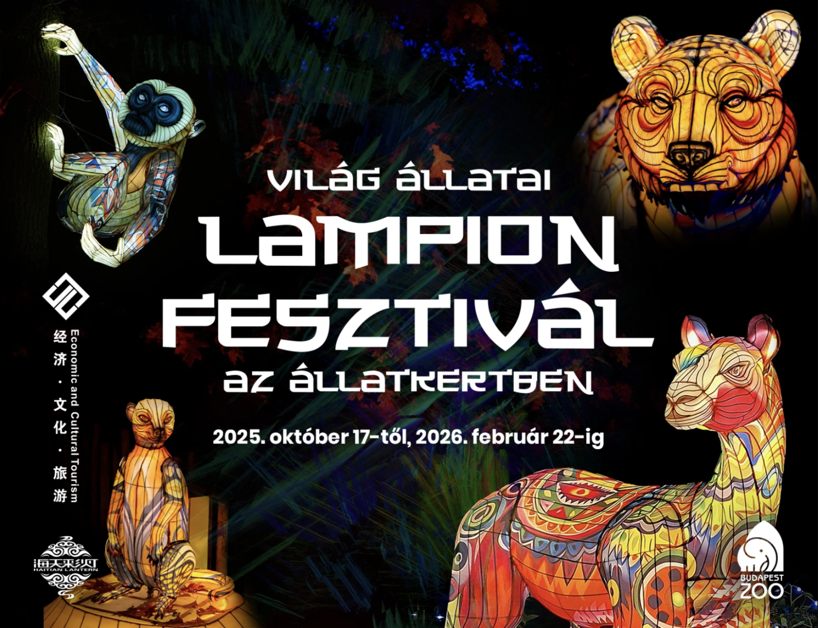 A Világ Állatai Kínai Lampion Fesztivál