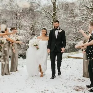 Romantikus téli esküvő