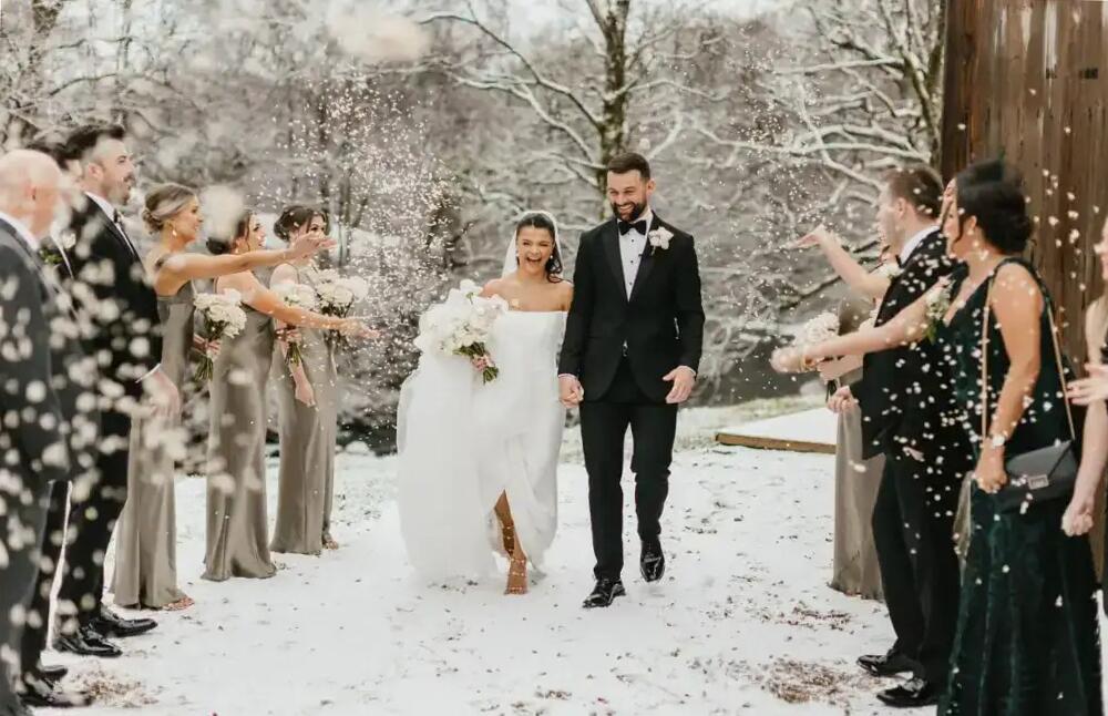 Romantikus téli esküvő