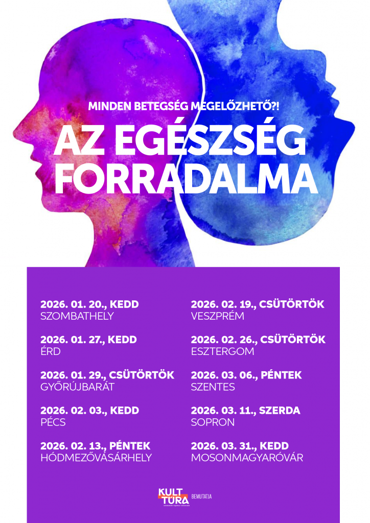 Minden betegség megelőzhető?! - Folytatódik az országos előadássorozat Dr. Mangó Gabriellával – testi és lelki egészség tabuk nélkül