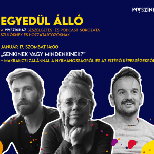 „Senkinek vagy mindenkinek?” – Makranczi Zalánnal a nyilvánosságról és az eltérő képességekről