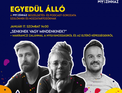 „Senkinek vagy mindenkinek?” – Makranczi Zalánnal a nyilvánosságról és az eltérő képességekről
