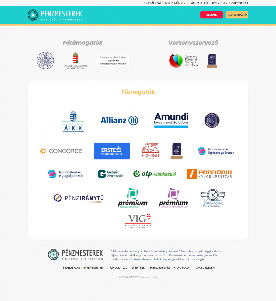 Legyél Te is Pénzmester! – Ingyenes tudástár, kvízjáték és értékes nyeremények középiskolás diákoknak és tanároknak, már a PÉNZ7-en is