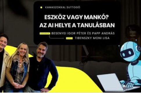 Eszköz vagy mankó? – Az AI helye a tanulásban - új podcast