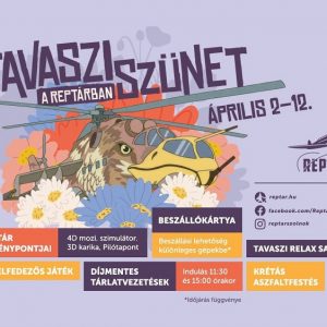Tavaszi szüneti élménydömping a szolnoki RepTárban – programokkal várják a családokat