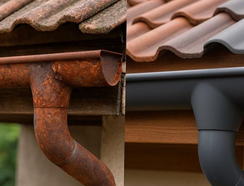 Hogyan ismerheted fel, hogy itt az ideje az ereszcsatorna cseréjének?