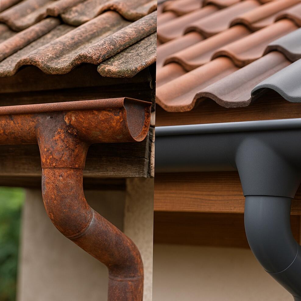 Hogyan ismerheted fel, hogy itt az ideje az ereszcsatorna cseréjének?