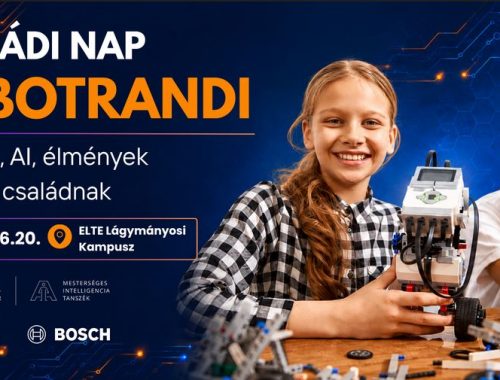 Ismerkedj meg egy robottal - RobotRandi Családi Nap az ELTE-n