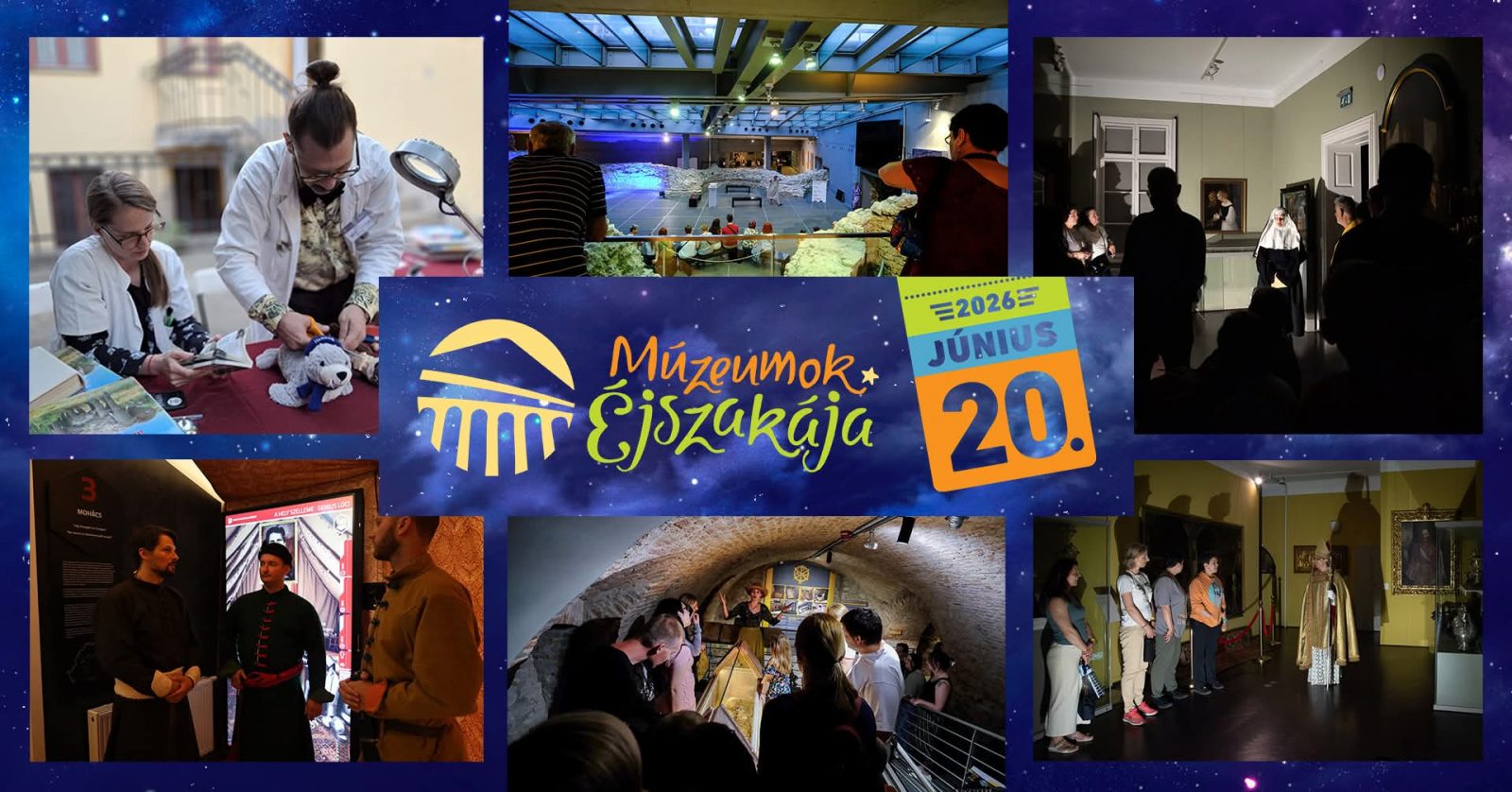 Föld alatti világok, tornyok, csillagok és hangzó képek Összefogással készül Pécs a Múzeumok Éjszakájára