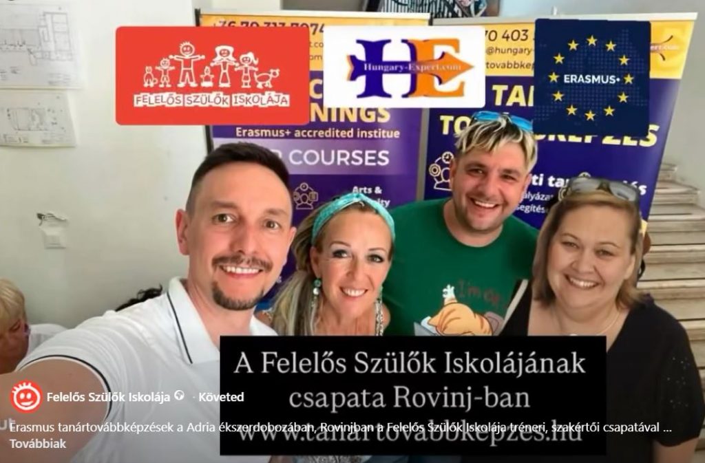 Interkulturalitás, tudásmegosztás, élmények a tanteremből, a rovinji tengerpartról másként – avagy miért érdemes részt venni egy Erasmus+ szakmai programban?