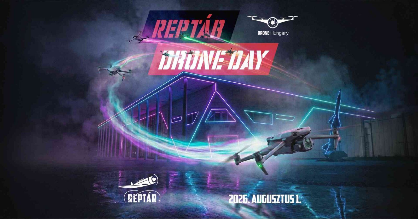 Drónok, innováció és élmény – érkezik a VI. RepTár Drone Day Szolnokon!