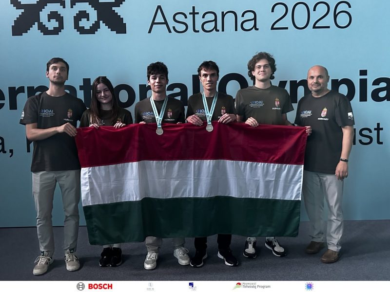 Két ezüstérmet szereztek a magyar diákok a Mesterséges Intelligencia Diákolimpián