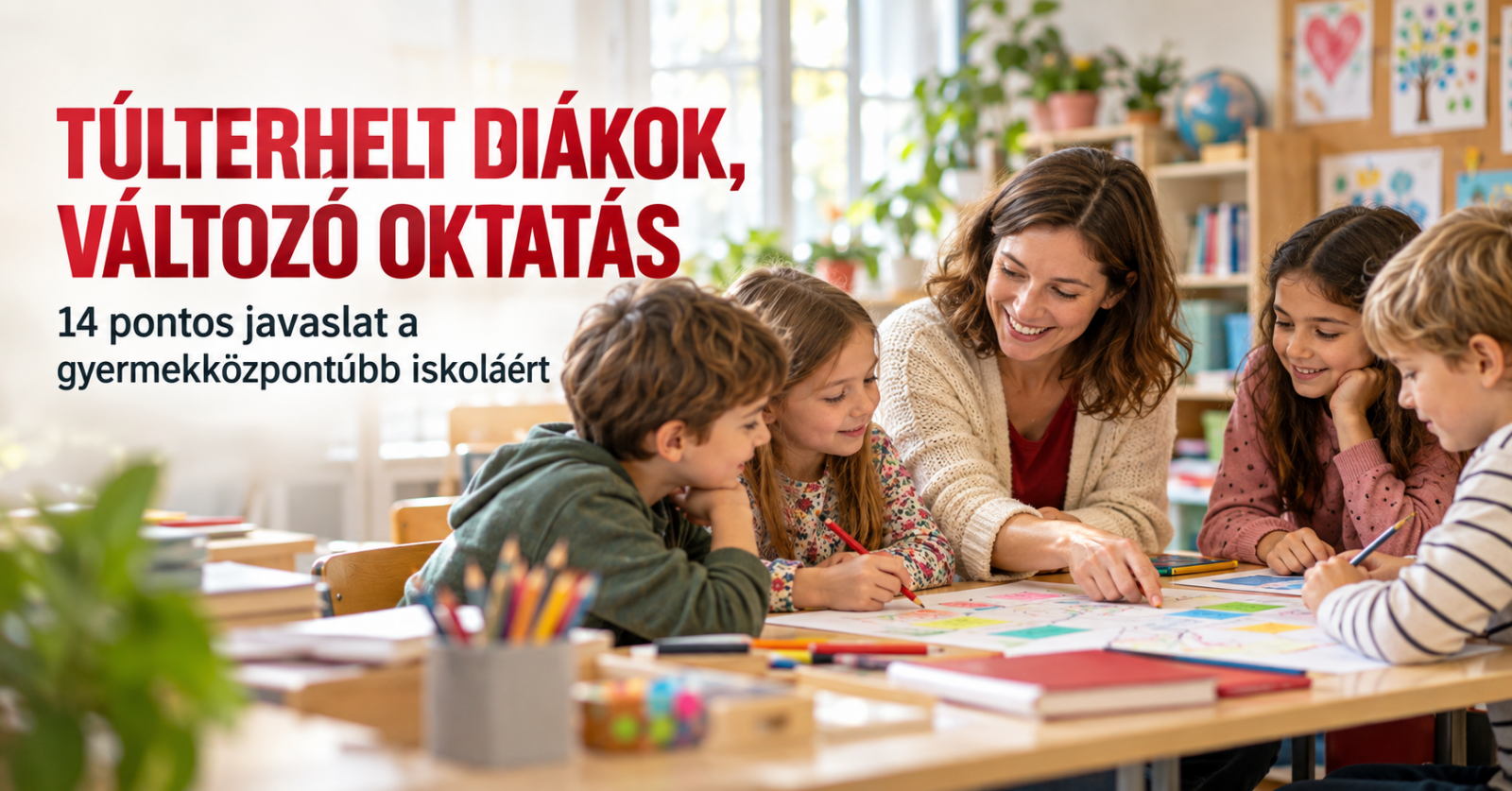 Túlterhelt diákok, változó oktatás – a 14 pontos minisztériumi javaslatról a Kossuth Rádióban