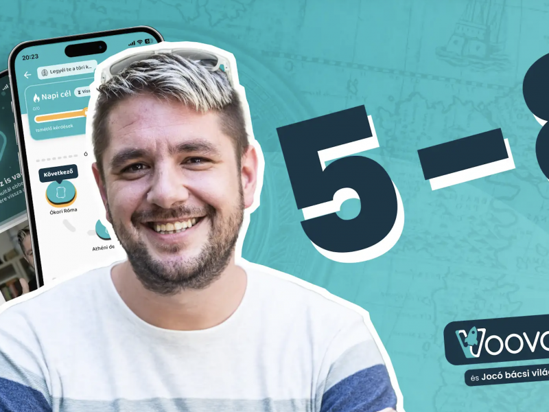 Újdonságokkal bővült a Jocó bácsi × Voovo történelemtanuló alkalmazás