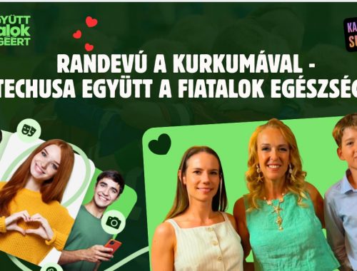 Randevú a kurkumával – avagy hogyan indít el társadalmi párbeszédet és egészségtudatos szemléletet egy középiskolásoknak szóló roadshow