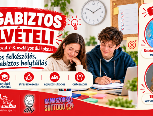 Magabiztos felvételi: tudás mellé tervezés, önbizalom és működő módszerek